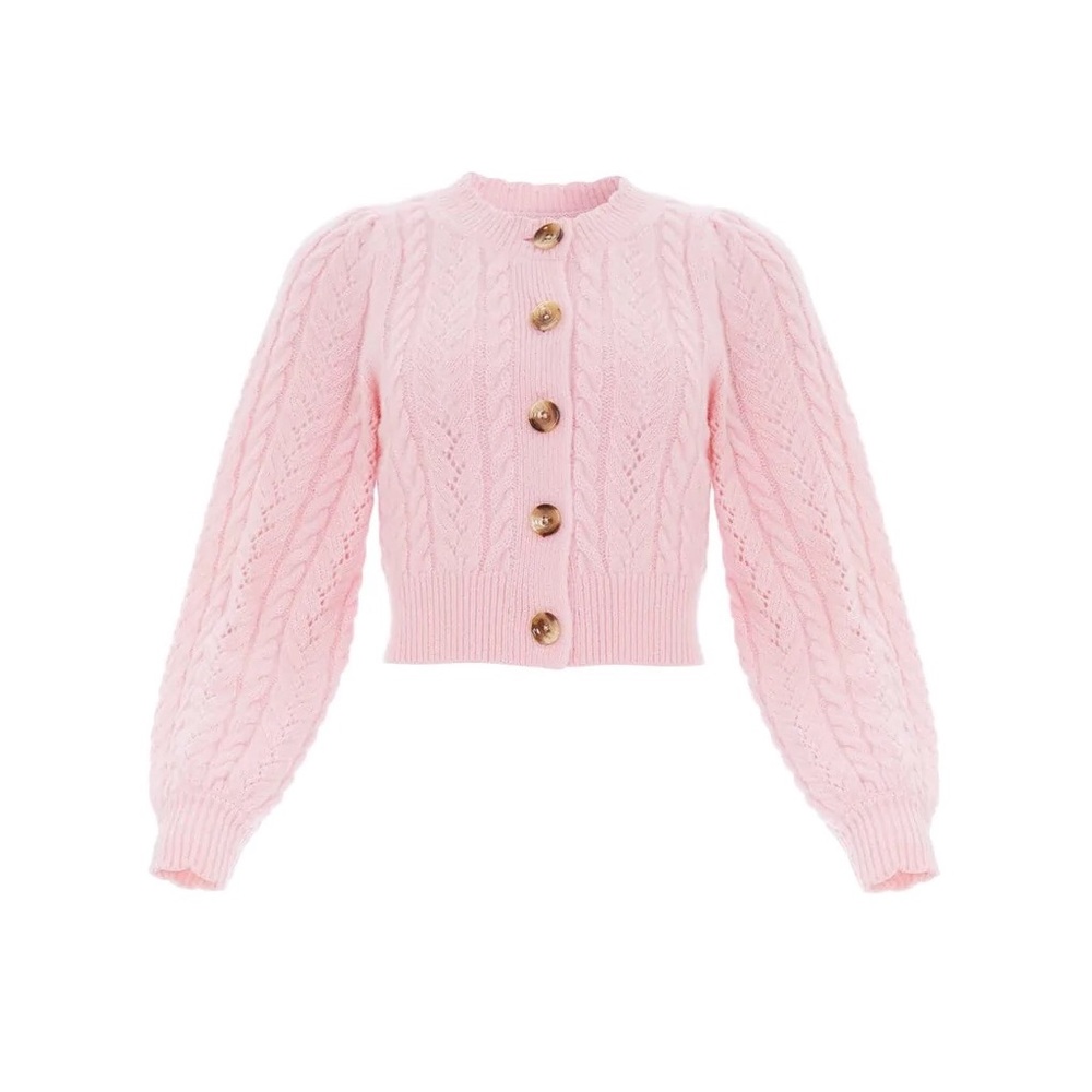 NWT Needle & Thread Pretty Cable Short Cardigan